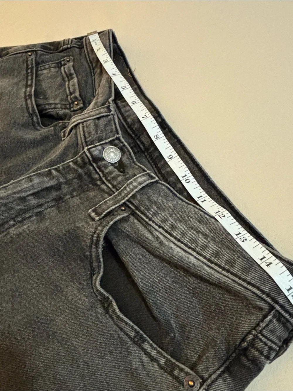 Levi’s 514 Men’s 31x30 Charcoal Gray Straight Fit Stretch Jeans